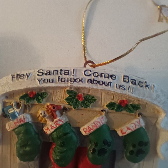 3 PC Dog Christmas Ornaments NWOT - Picture 7 of 7